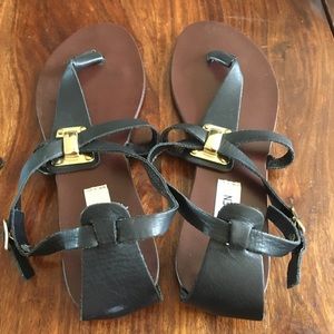STEVE MADDEN Leather Sandals